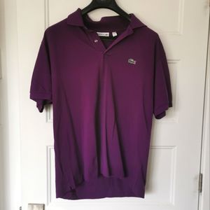 Lacoste Purple Shirt
